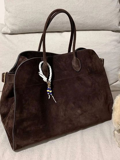 Bolsa Shopper Henna Elegante Couro Vegano Espaçosa - Perfeita para o Dia a Dia