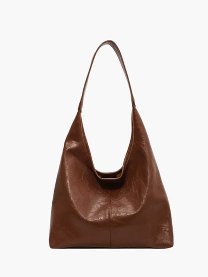 Bolsa Tote Jenna Glazed Couro Vegano Espaçosa Elegante Versátil Dia a Dia