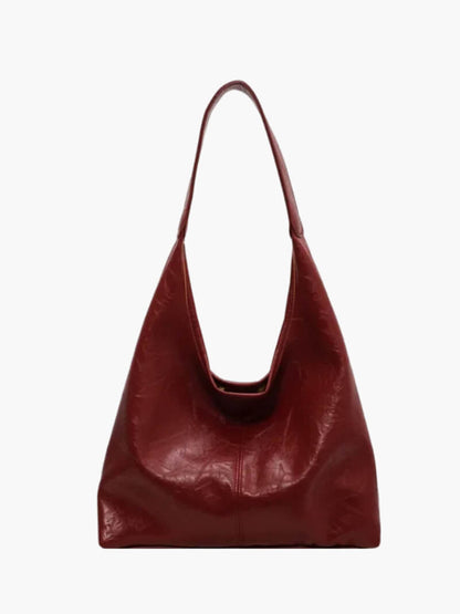 Bolsa Tote Jenna Glazed Couro Vegano Espaçosa Elegante Versátil Dia a Dia