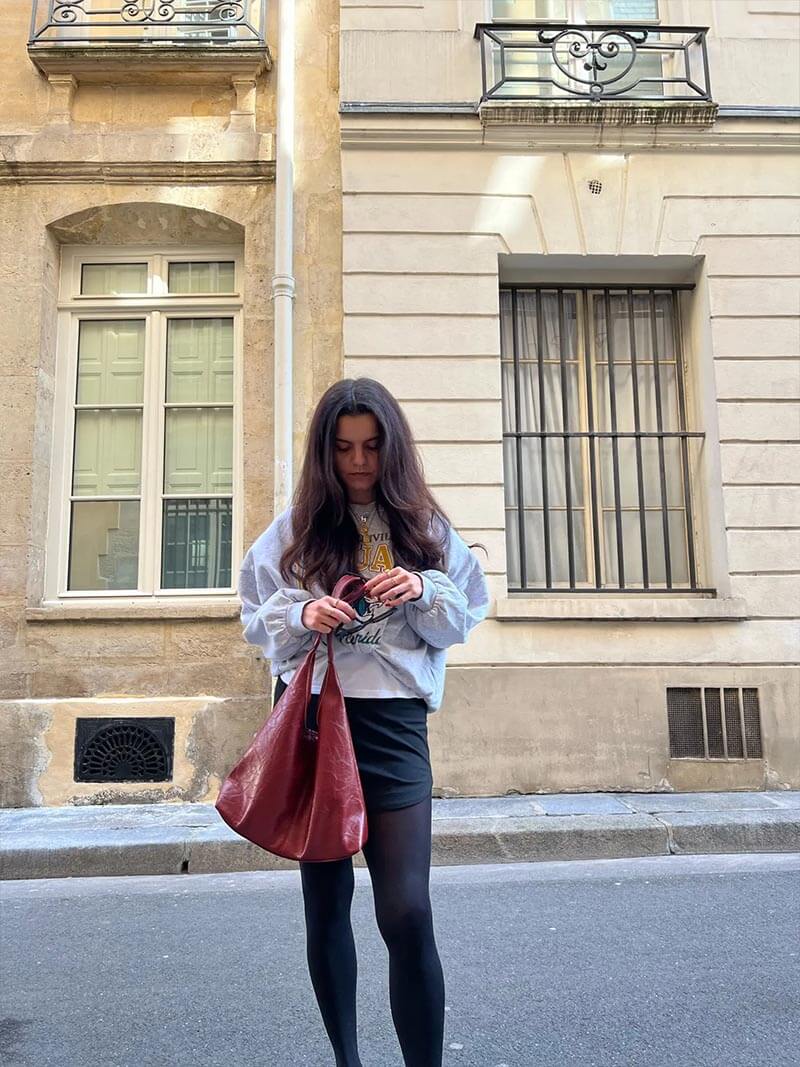 Bolsa Tote Jenna Glazed Couro Vegano Espaçosa Elegante Versátil Dia a Dia