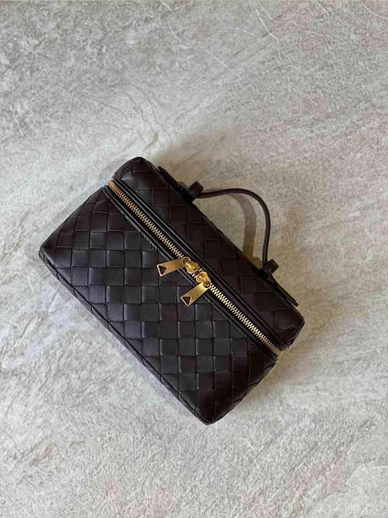 Bolsa de Ombro Tara Trama Elegante Couro Vegano Premium Alça Estruturada Luxo